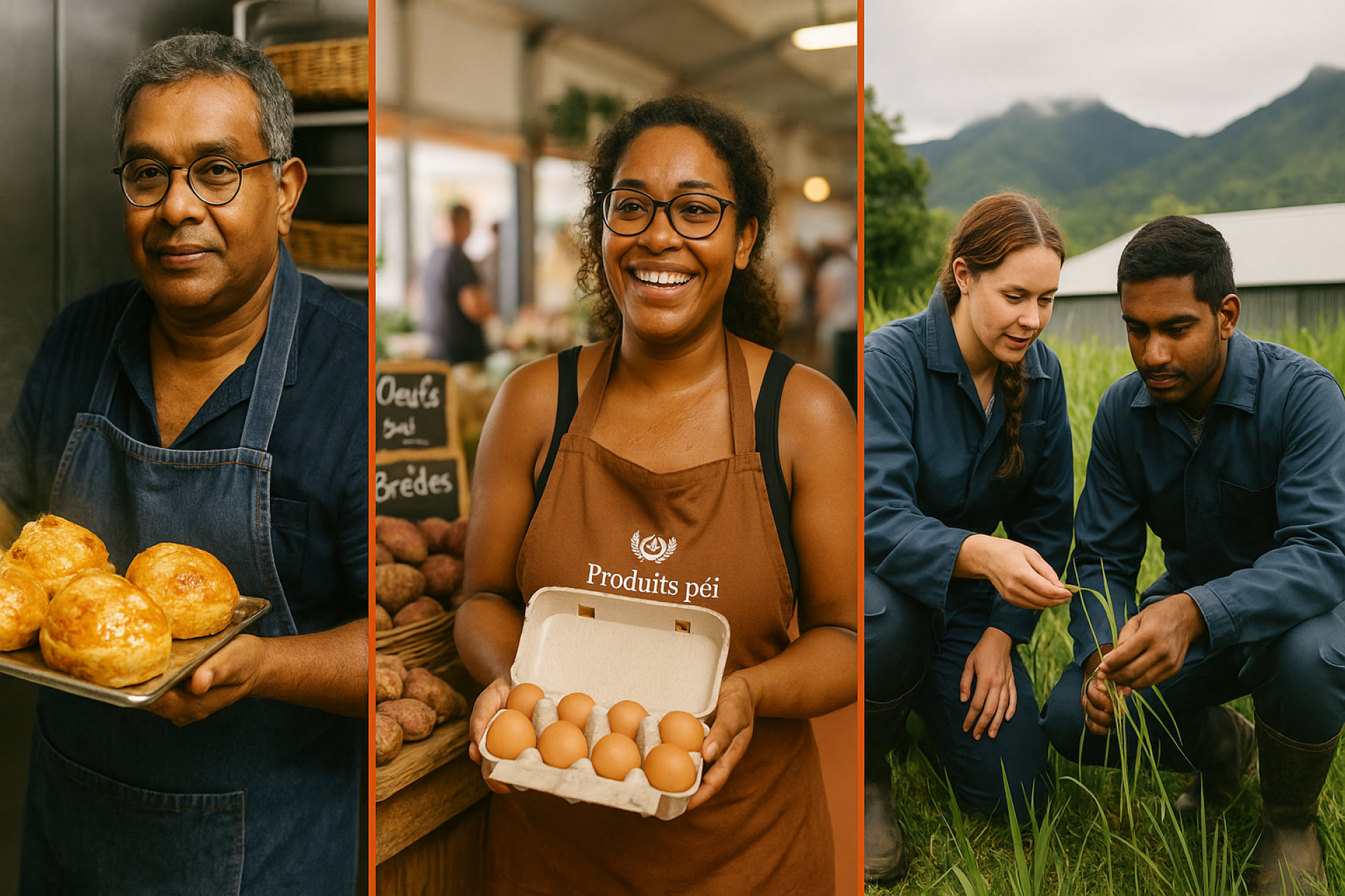 Chefs d'entreprise Réunionnais