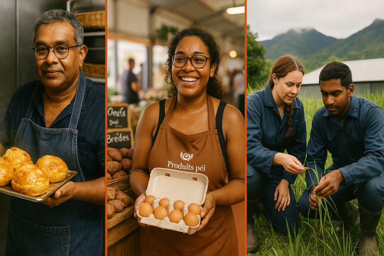 Chefs d'entreprise Réunionnais